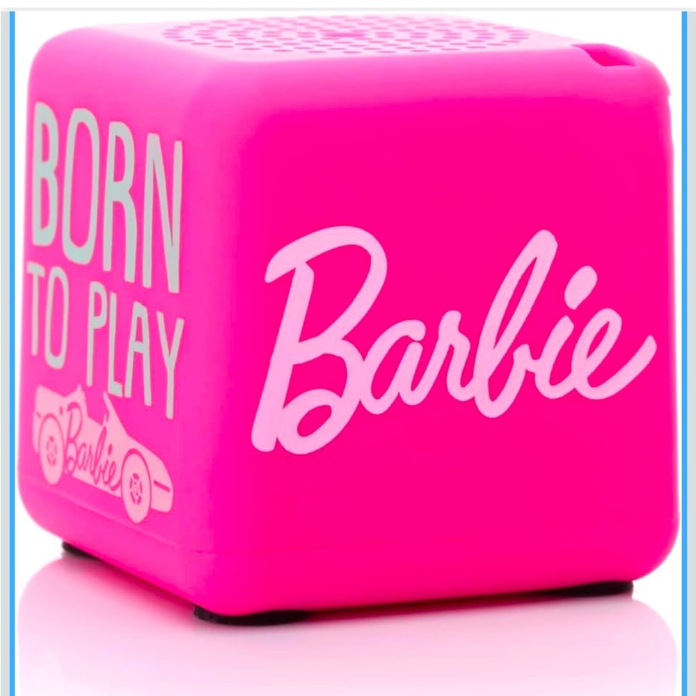 Bitty Boom Hot Pink ‘Barbie’ portable 1.3” size Bluetooth Speaker NWOT
